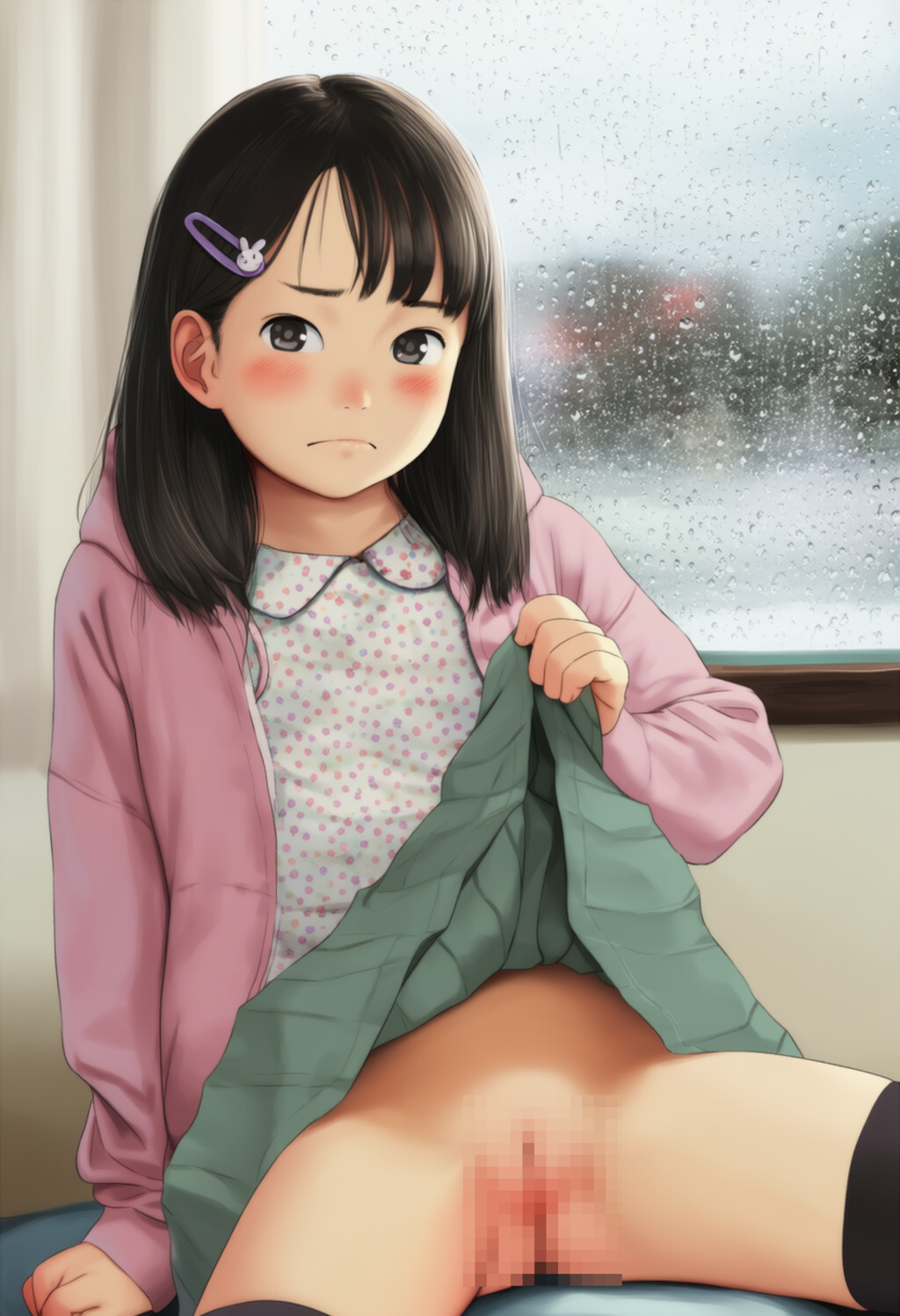 【いらすと公開】すじ見せ