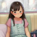 【いらすと公開】すじ見せ 2枚目