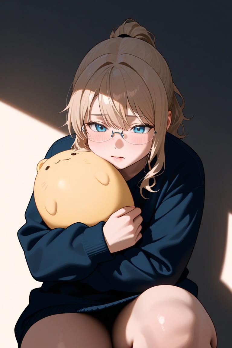 早く帰ってきてくれないとヤダからね | の人気AIイラスト・グラビア