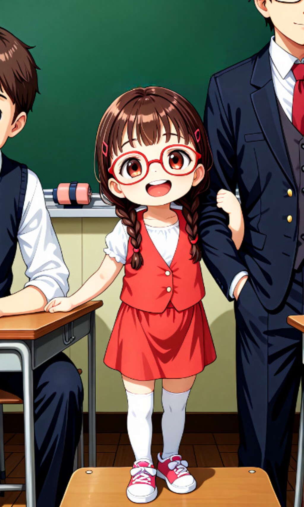 背伸びしたいお年頃