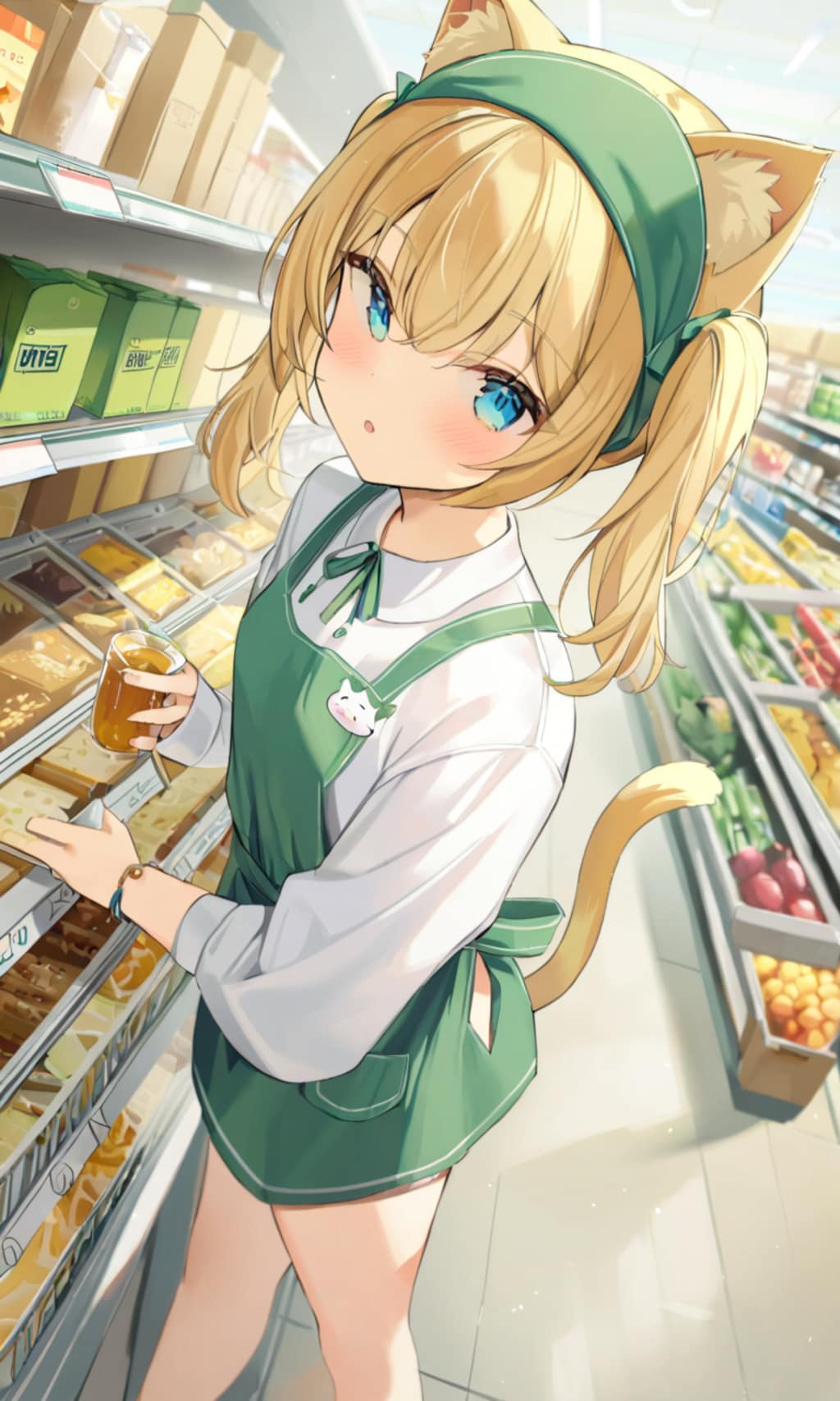 こるり「スーパーマーケット」まや「不良バイト」