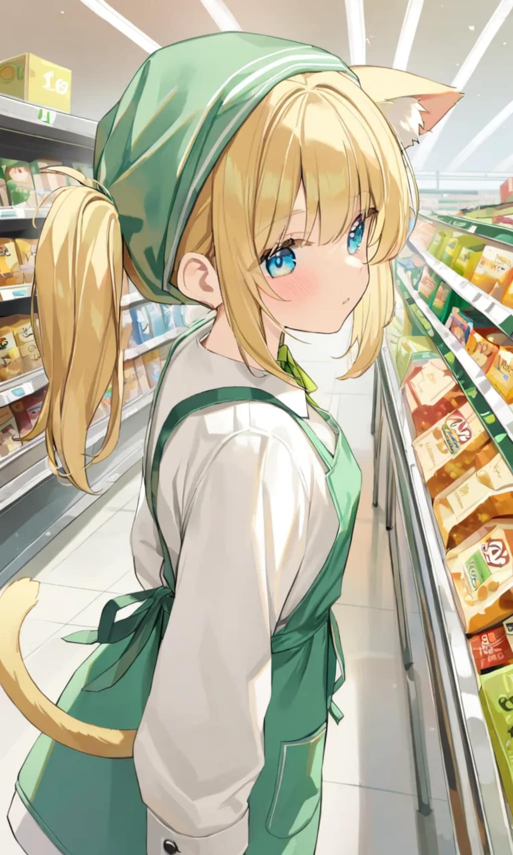 こるり「スーパーマーケット」まや「不良バイト」