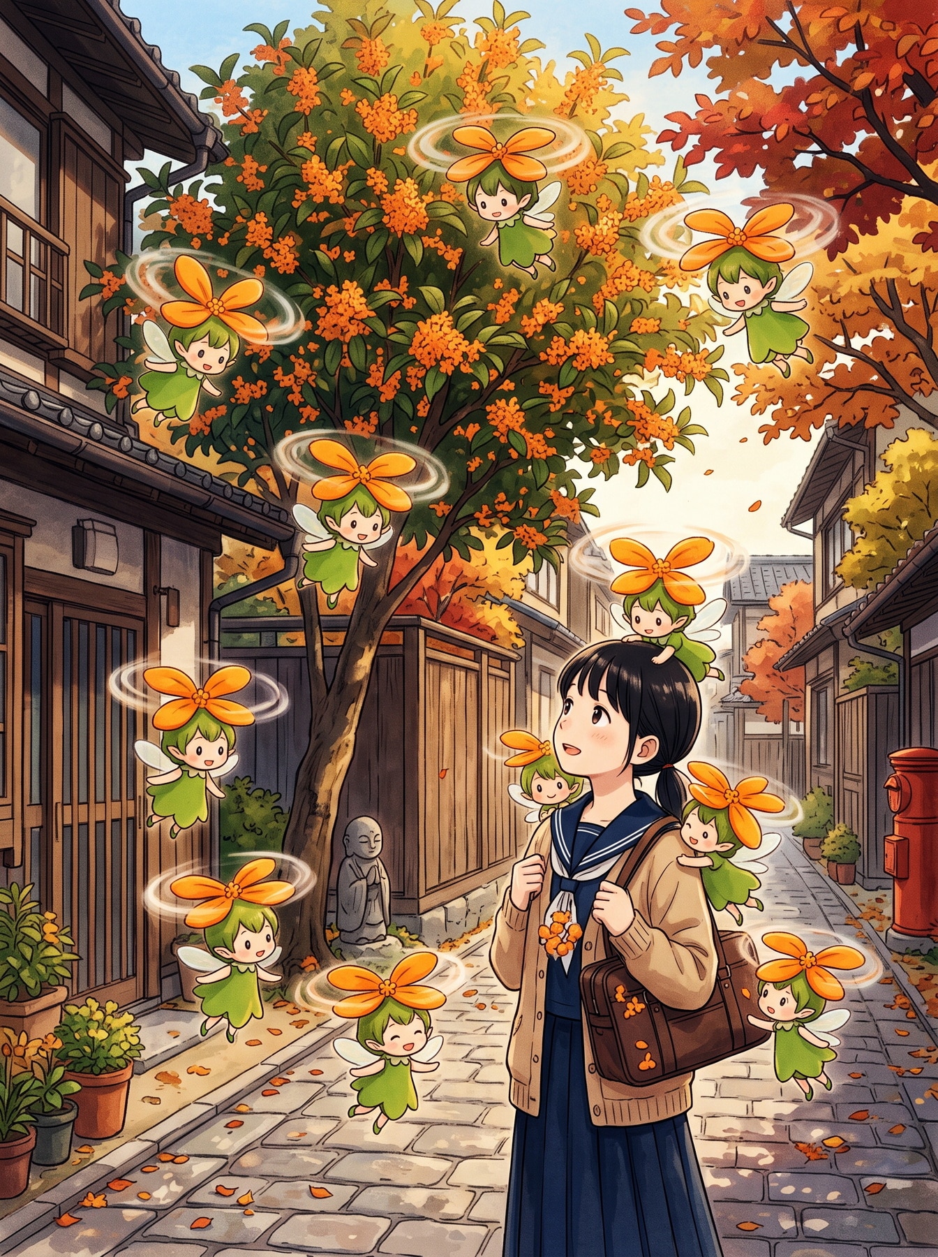 金木犀の香り | の人気AIイラスト・グラビア