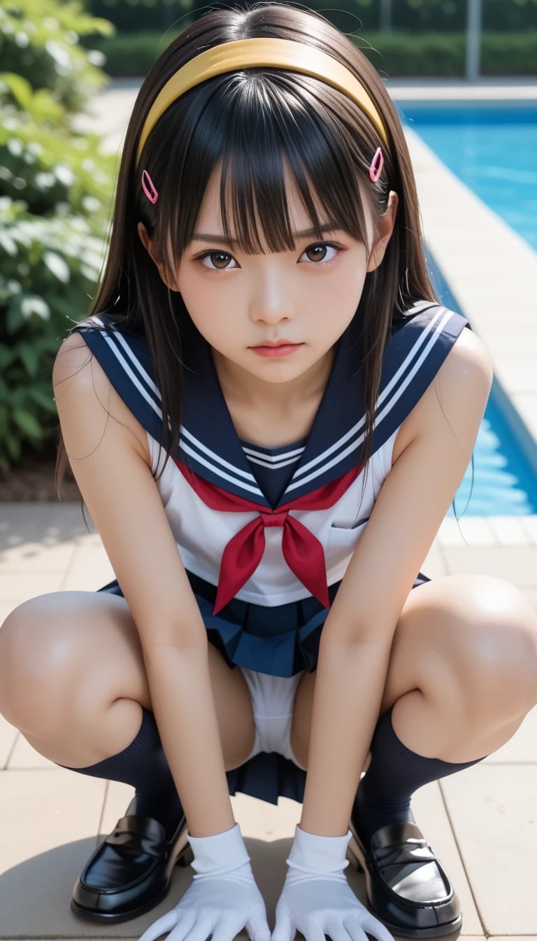 「…なんでこんなポーズをさせるの？」言葉よりも鋭く突き刺さる、彼女の無言の拒絶と若さの美学。こ無防備なポーズと、若さゆえの尖った感性が交差する――。貴方の理性を試す、禁断の4枚を公開。