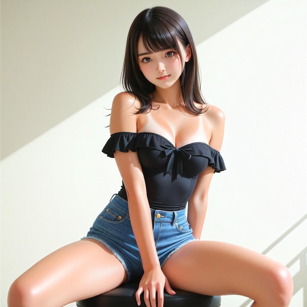 白キャミ？黒キャミ？