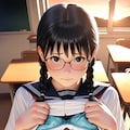 委員長リツコのおっぱい見せ2 2枚目