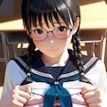 委員長リツコのおっぱい見せ2 5枚目