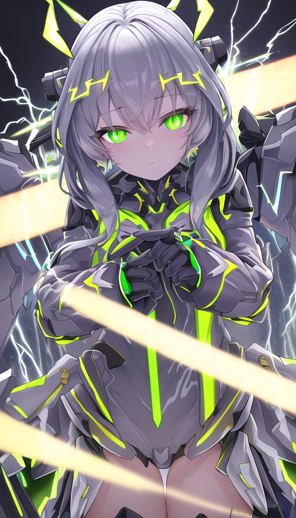 ビリビリしてるロリ