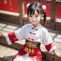 赤チャイナちゃん 5枚目