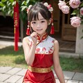 赤チャイナちゃん 2枚目
