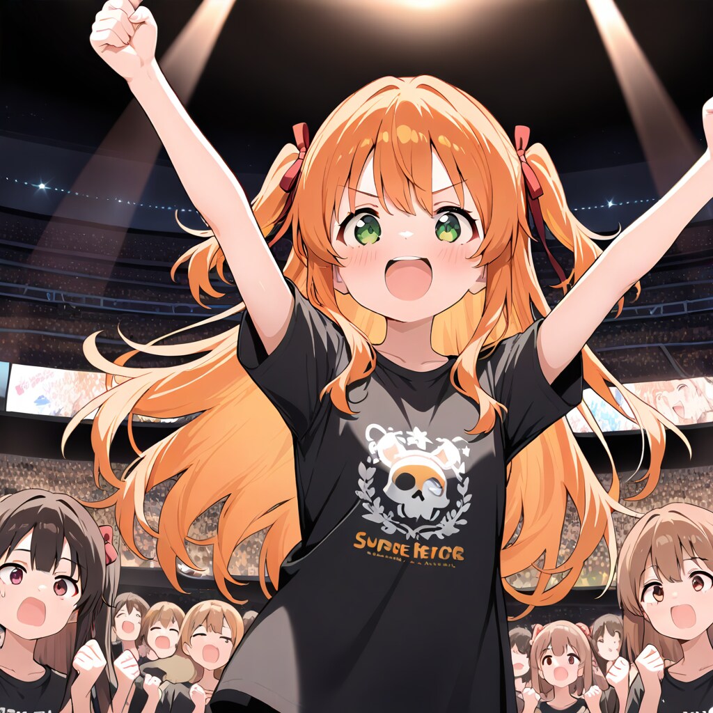 ライブで盛りあがった！