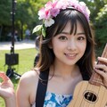 ハワイの天才ウクレレ少女 3枚目