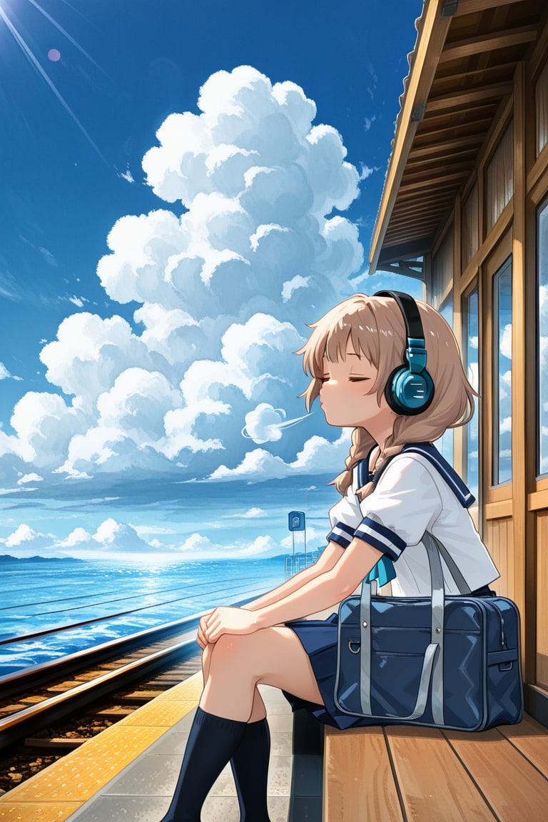 電車こない
