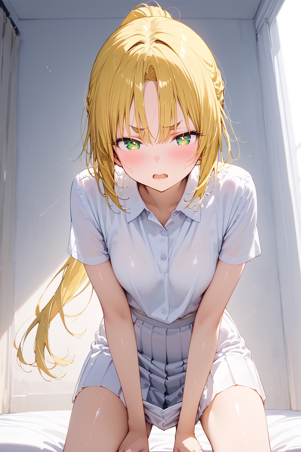 白コーデ