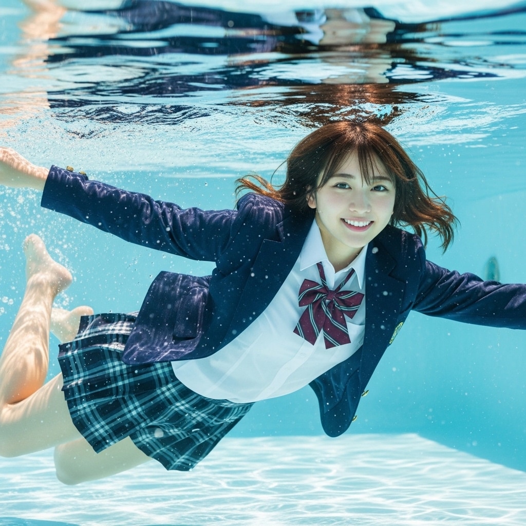 着衣水泳