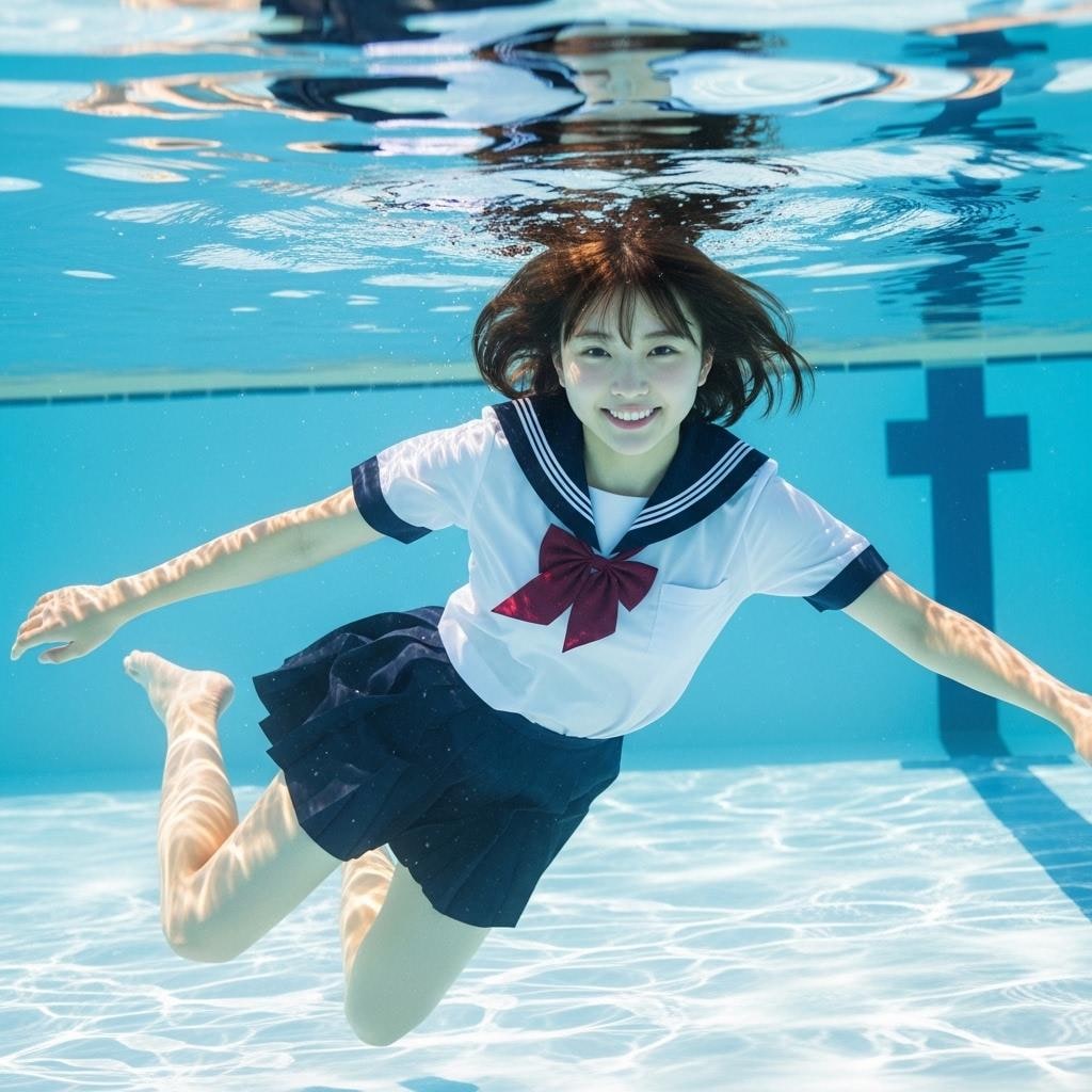 着衣水泳