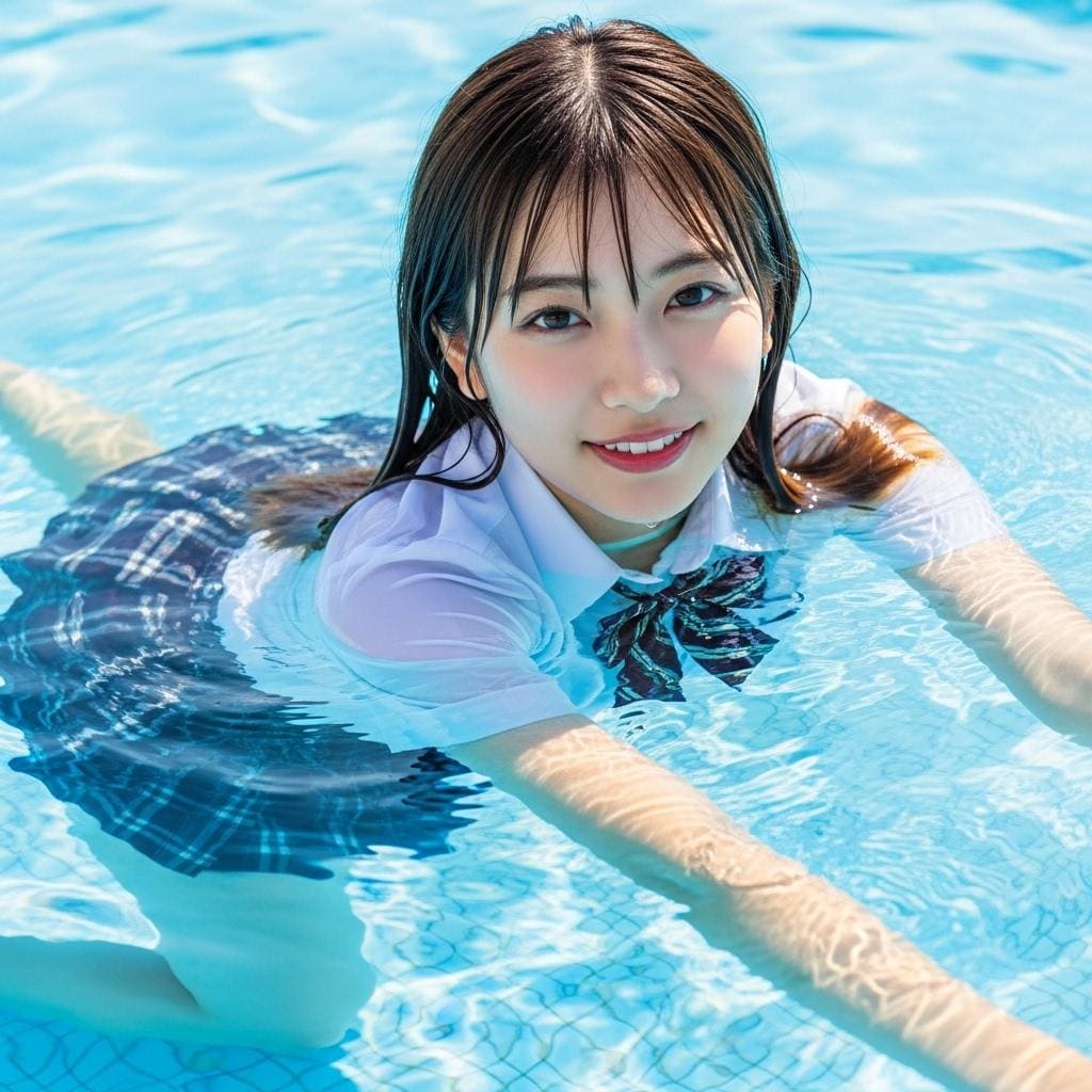 着衣水泳