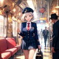 車掌さん　ミオちゃん 2枚目