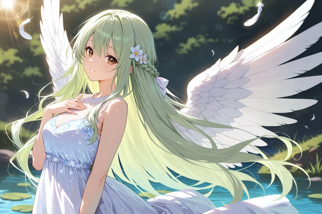 天使さん頑張ります