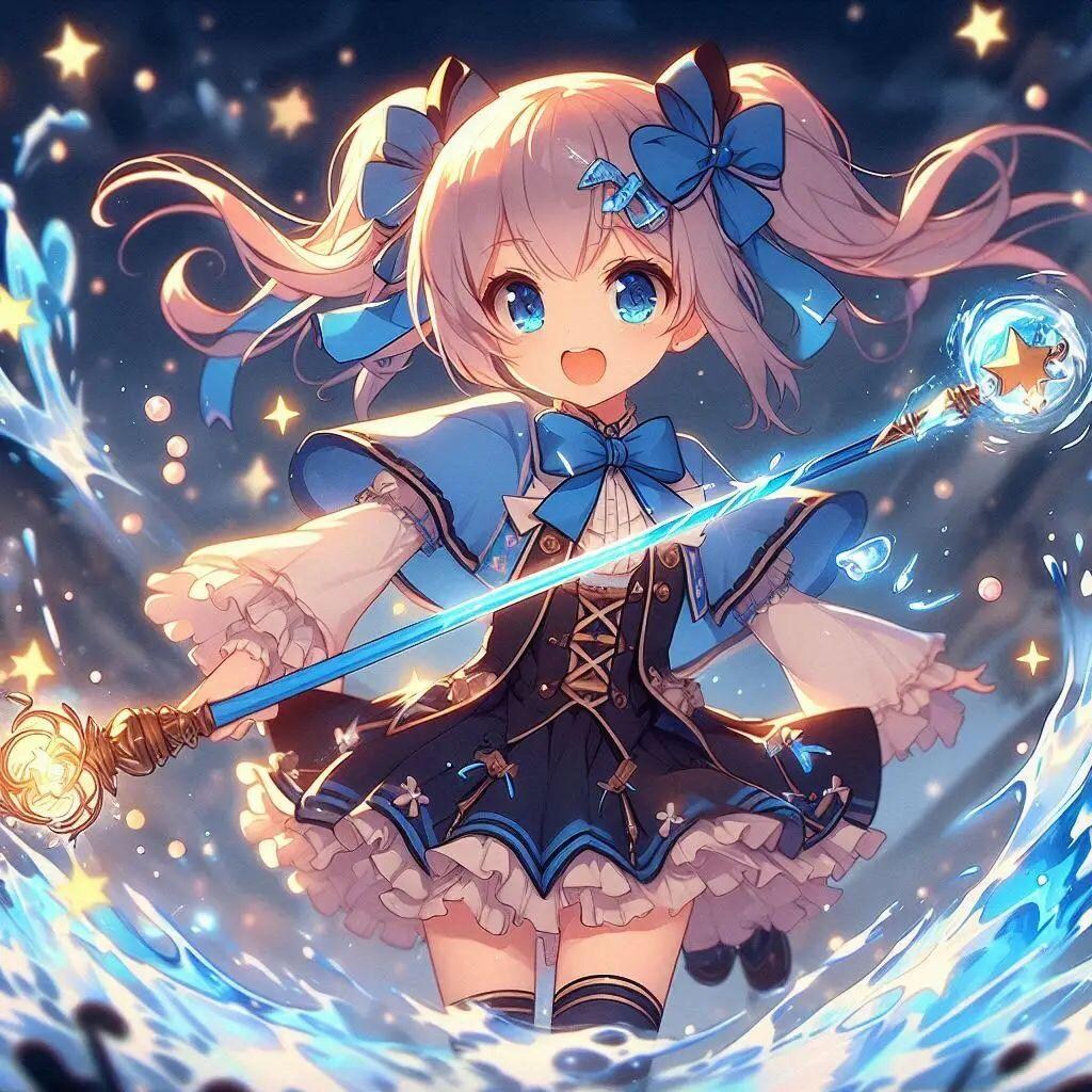 水魔法行きます！