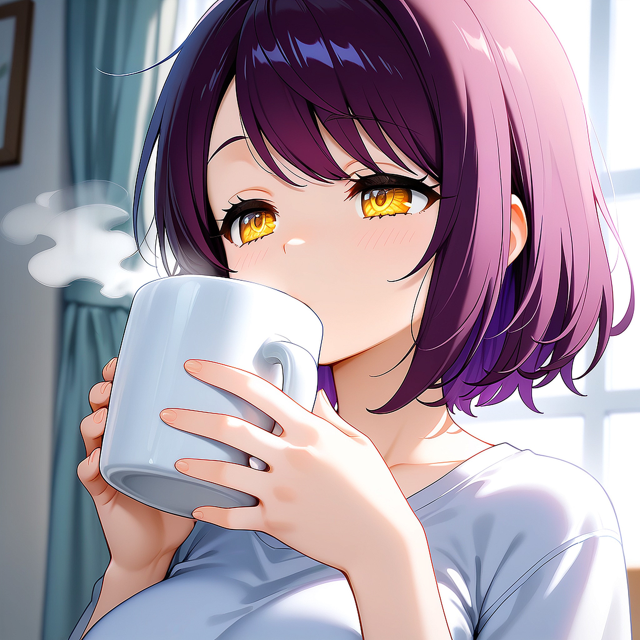 おはようございます（挨拶メイドの芽衣ちゃん） | の人気AIイラスト・グラビア