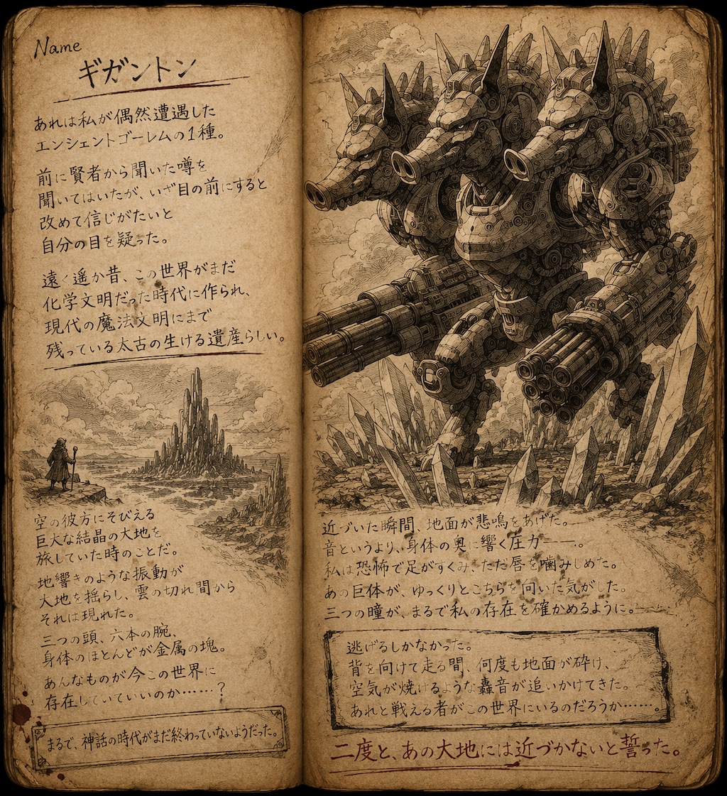 不朽 ギガントン -幻追いの手記-