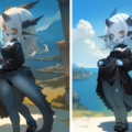 はにかみ水魔ちゃん 2枚目