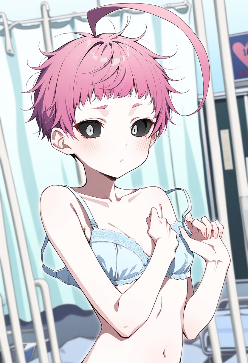えっ、ブラも外すんですか