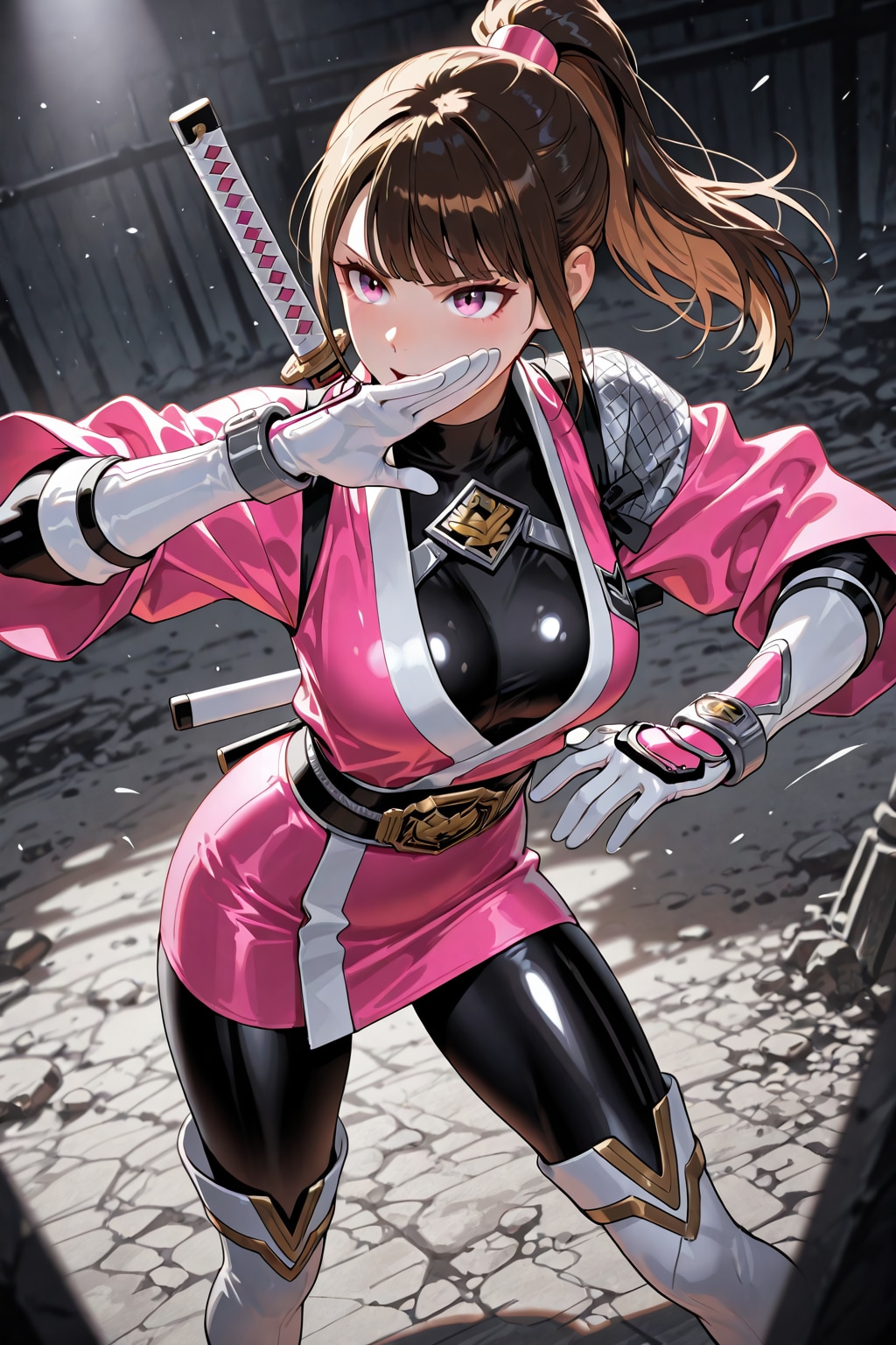 忍者戦隊ピンクちゃん