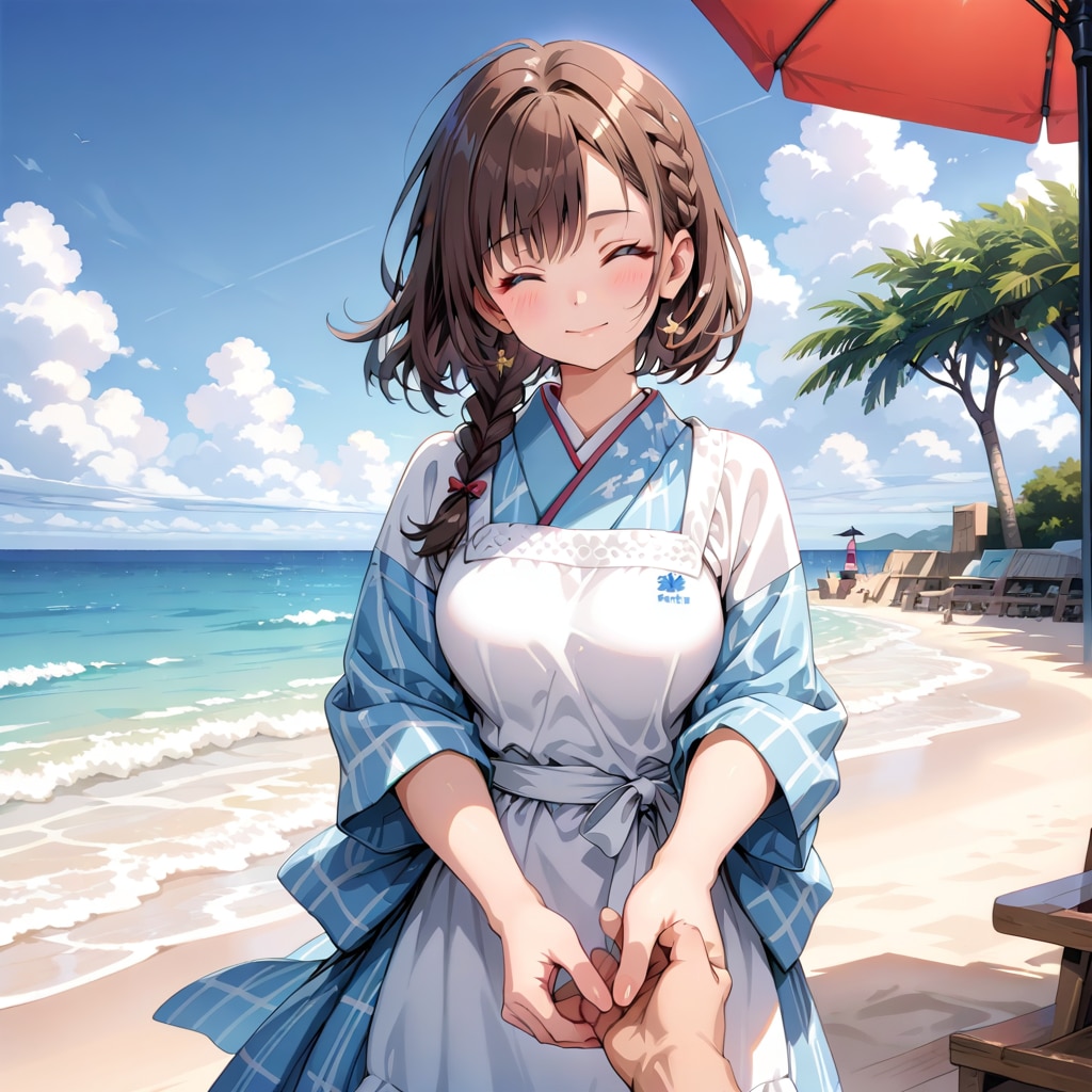 夏の終わりに | の人気AIイラスト・グラビア