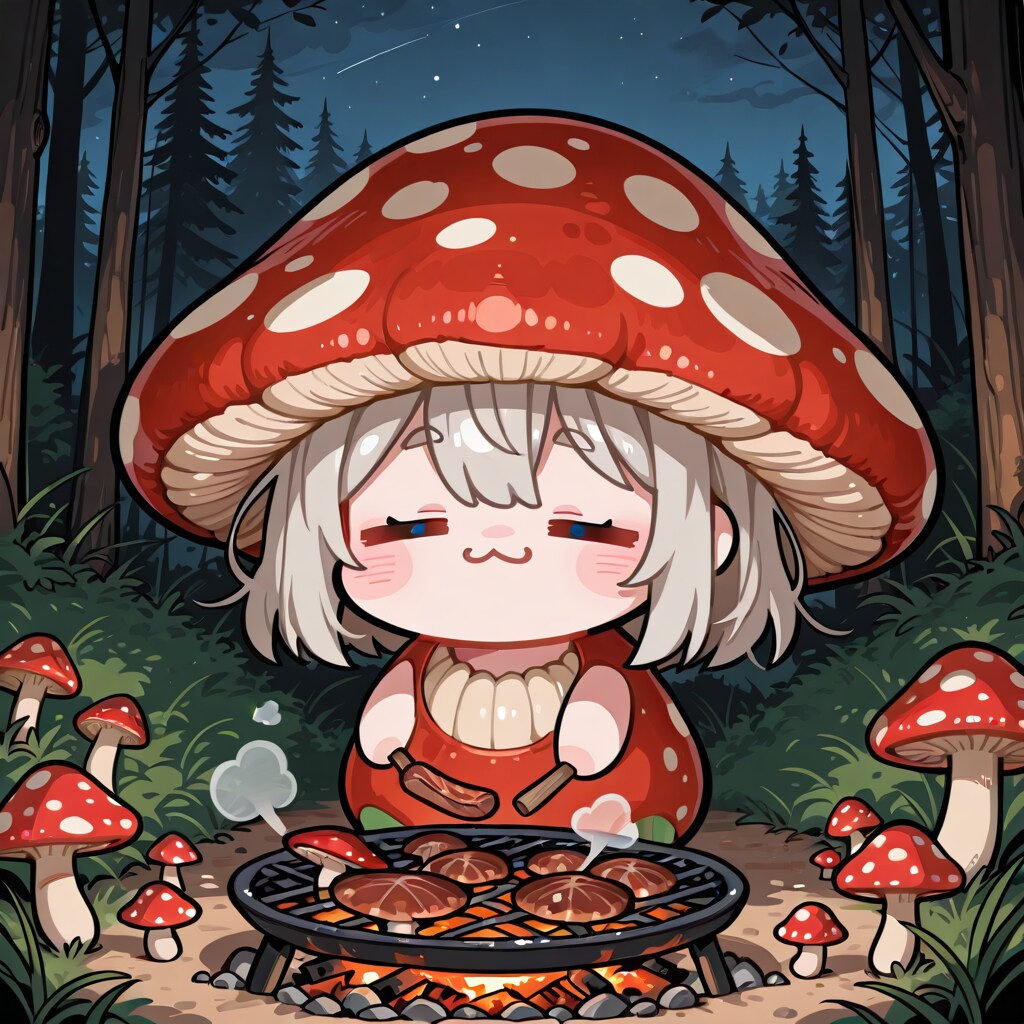共食いキノコガール | の人気AIイラスト・グラビア