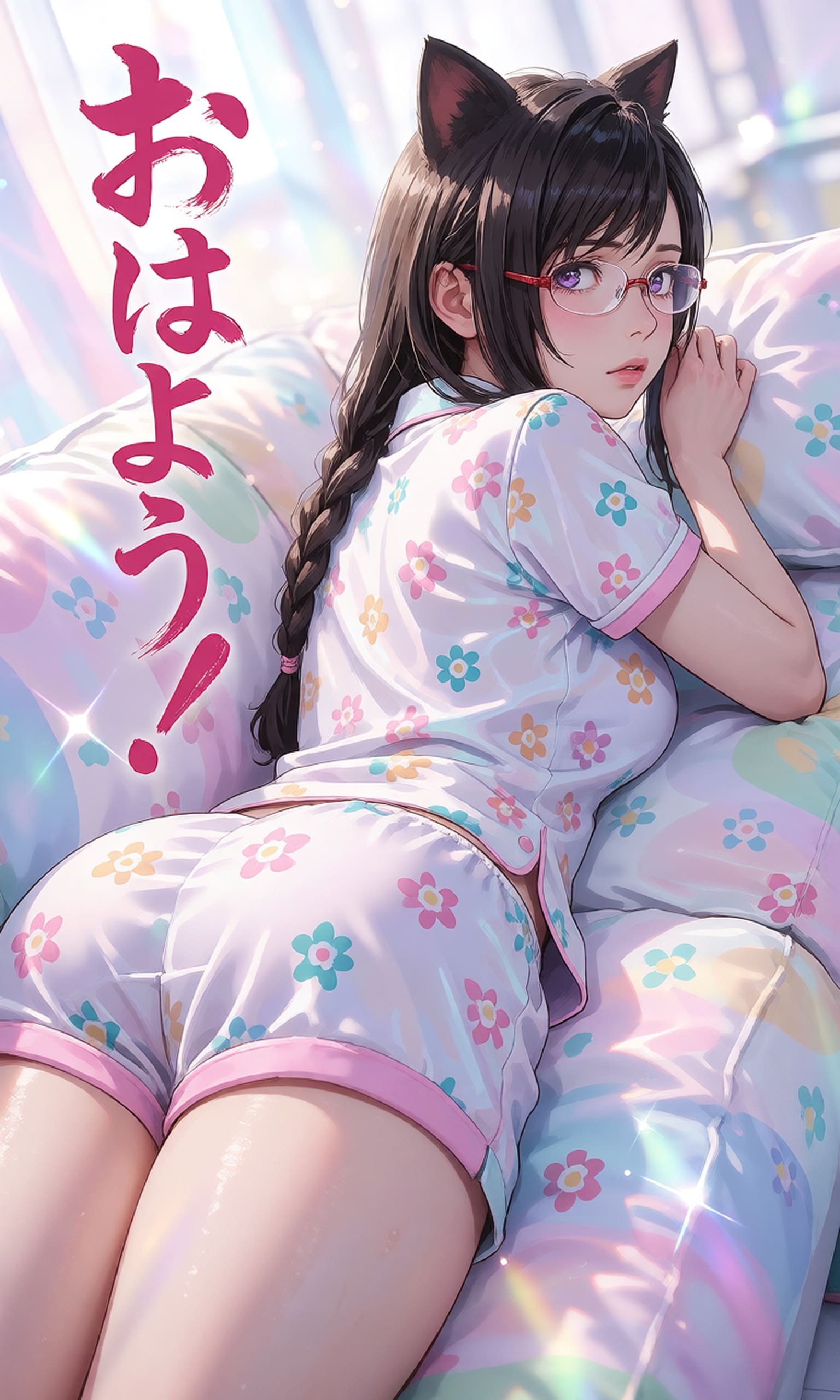 夜だけど、おはよう！パジャマのティファさん