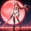 赤の戦士。【菫（すみれ）Ver.】 5枚目