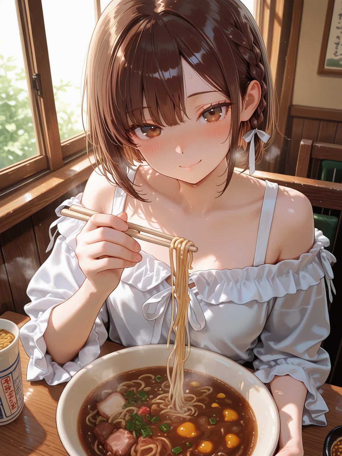 カレーうどん食べる？