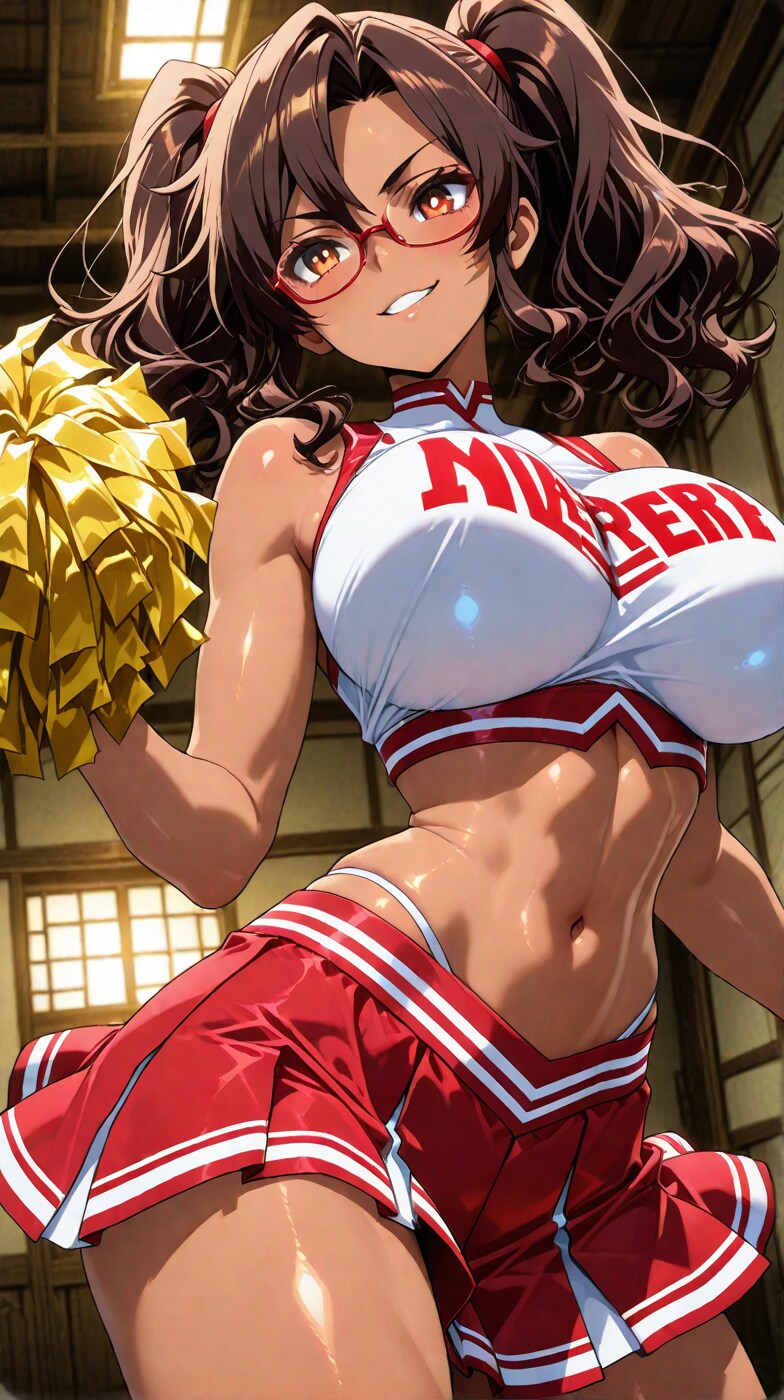 うわキツ系チアガール（笑）