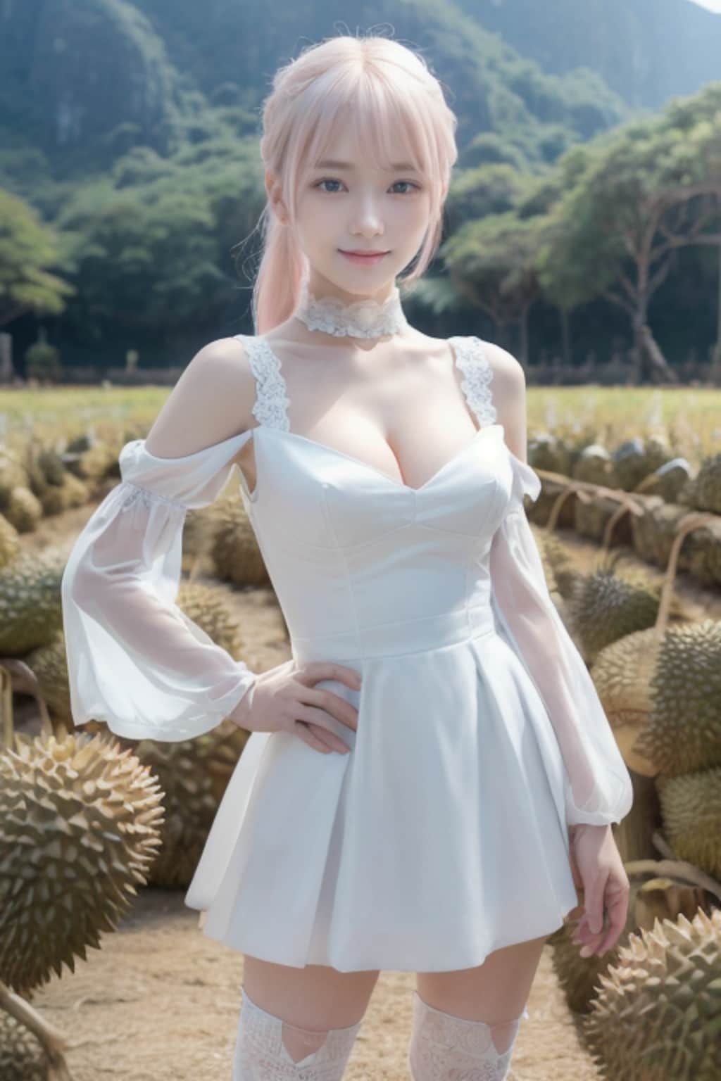 ドリアン農園の看板娘