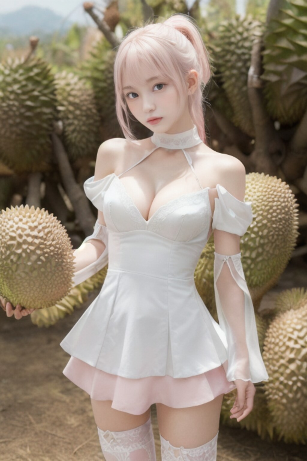ドリアン農園の看板娘
