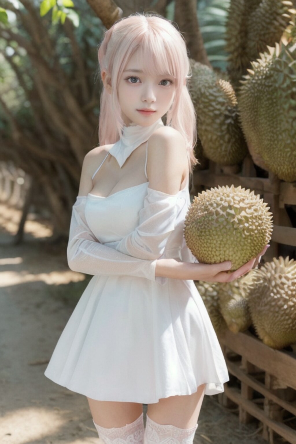 ドリアン農園の看板娘