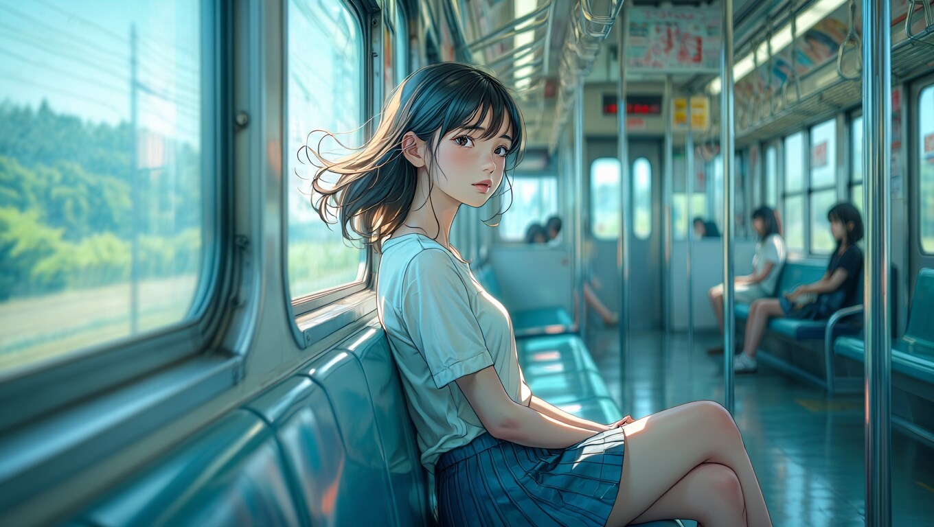 mindscape-そんなに距離開けなくてもいいのに | の人気AIイラスト・グラビア