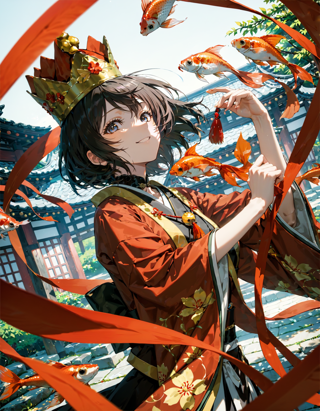 今日は雛祭り・上巳・桃の節句。金魚の日　その２