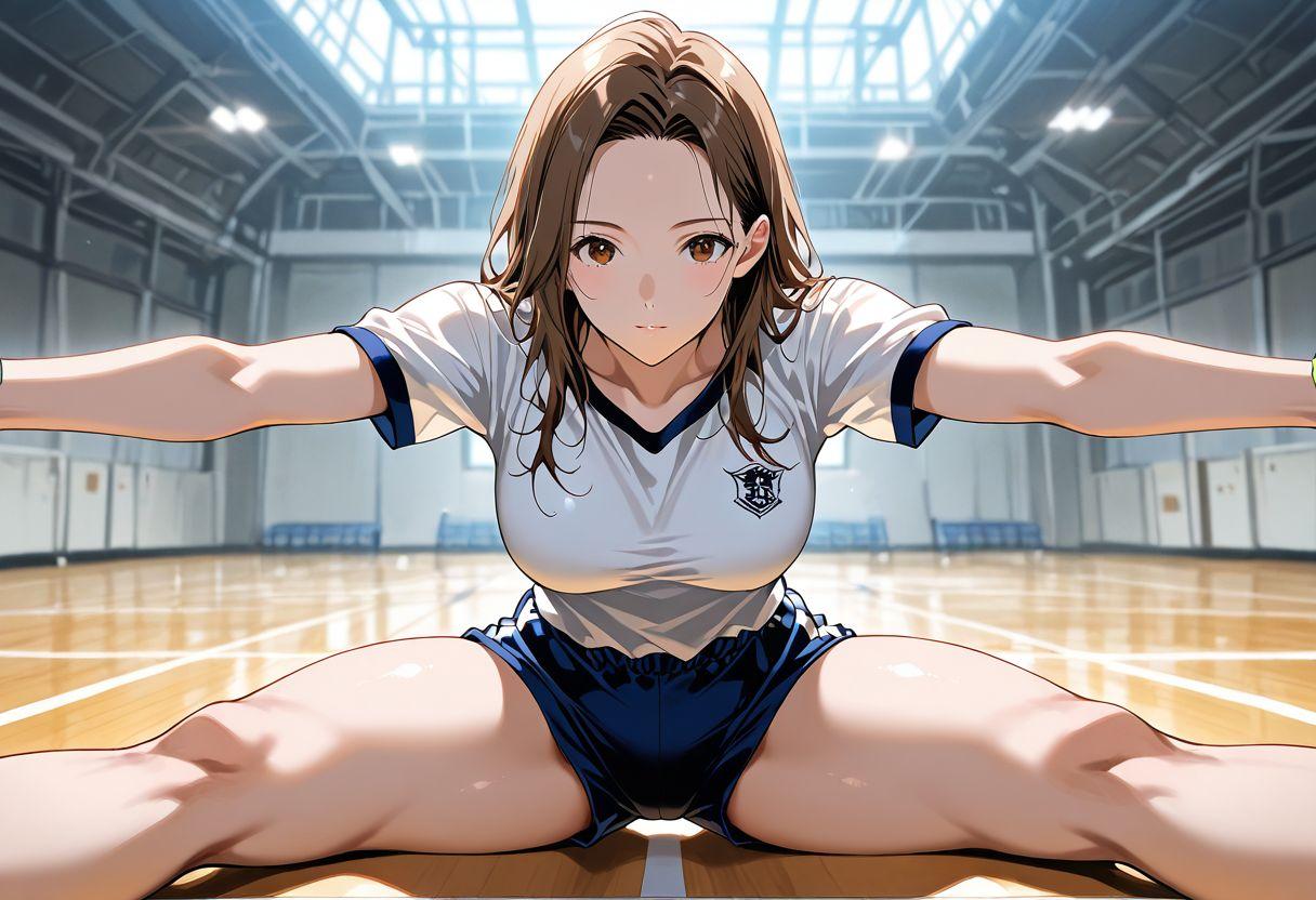 股割りギャル