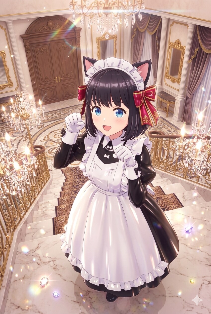 メイドさんは食べるだけ　橘 スズメ