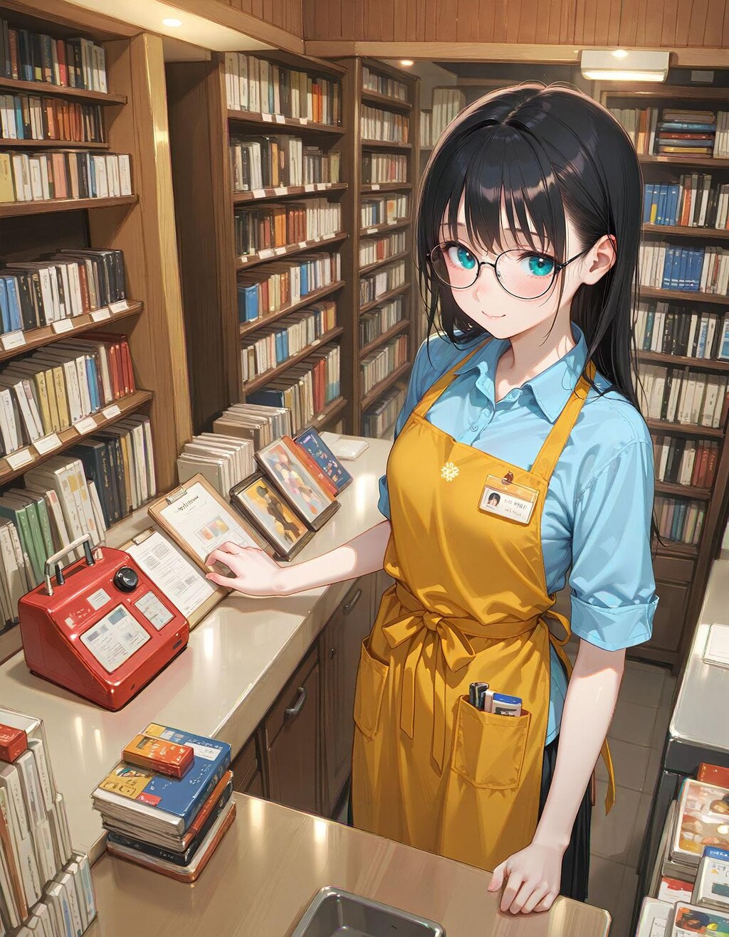 書店の店員さん