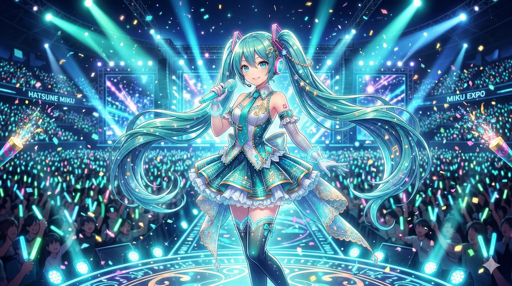 ミクさんの表と裏の顔(ﾉ^^)ﾉ