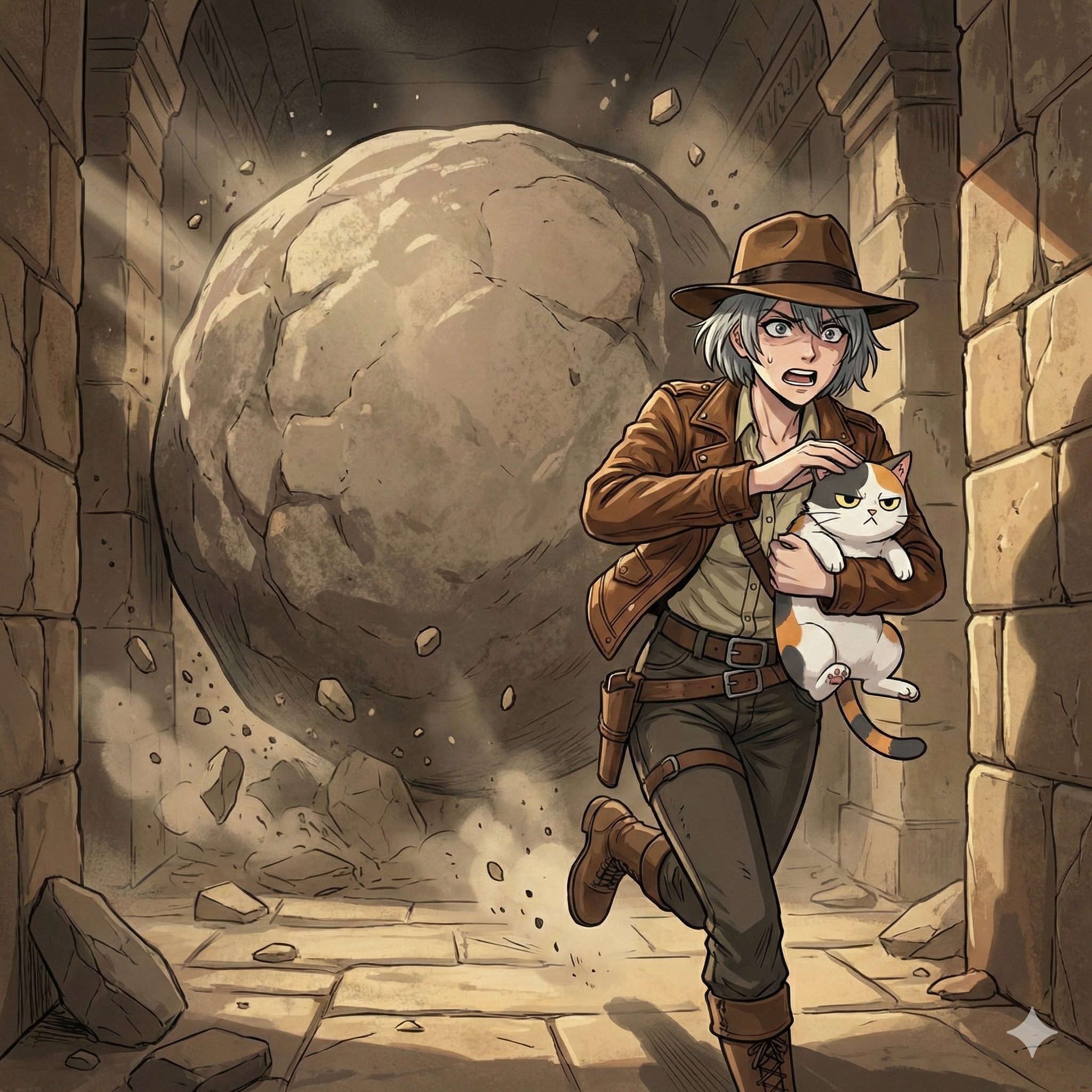 借り猫障害物競走 | の人気AIイラスト・グラビア