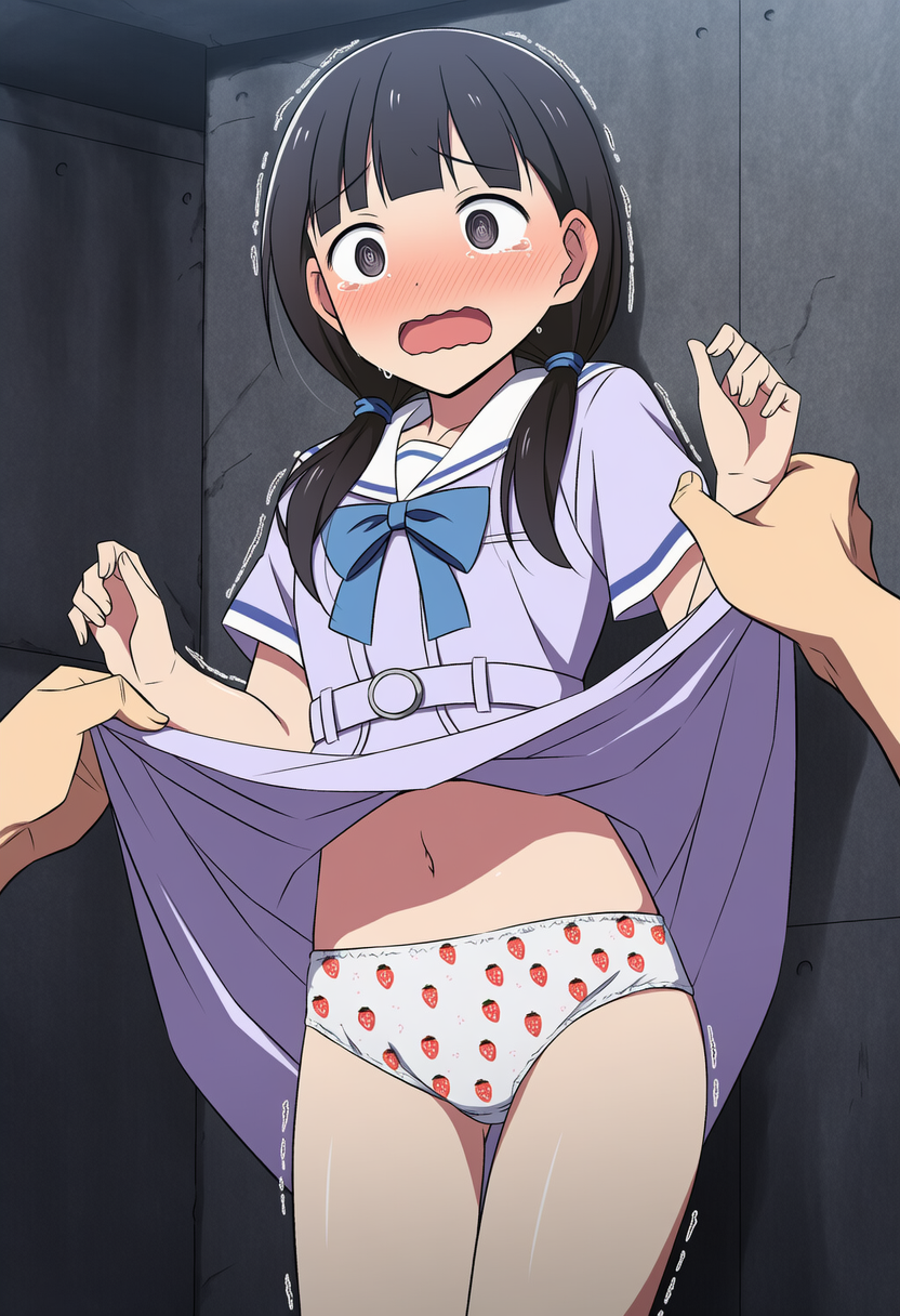 スカートめくり【可愛川ひな】