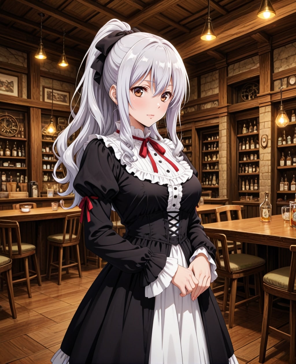 エル「いらっしゃーい」 | の人気AIイラスト・グラビア