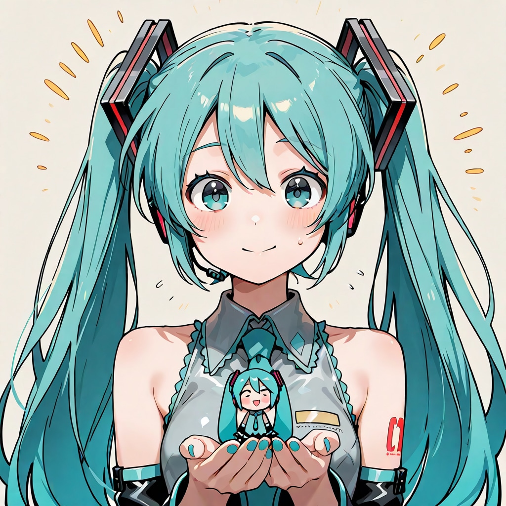 手乗りミク