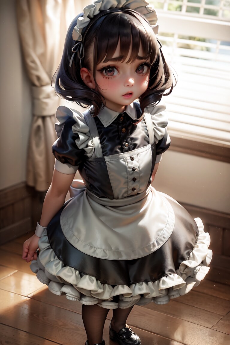 ちびっこロリメイド　成長期