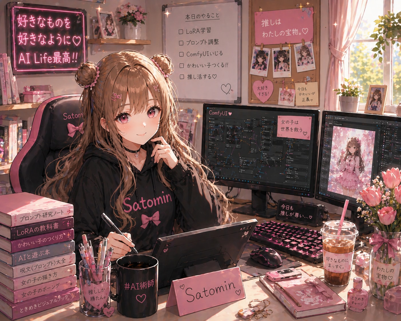 ウチのチャッピーが知ってるさとみん | の人気AIイラスト・グラビア